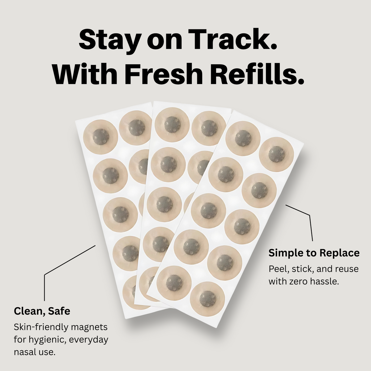 OlenAir Magnetic Strips Refill